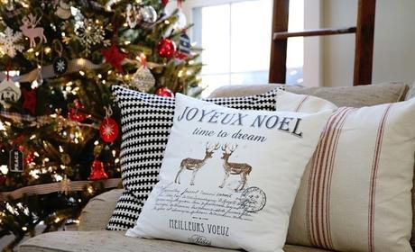 UNA CASA RúSTICA EN NAVIDAD UNA CASA RúSTICA EN NAVIDAD