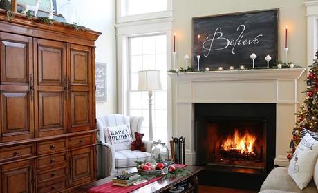 UNA CASA RúSTICA EN NAVIDAD UNA CASA RúSTICA EN NAVIDAD