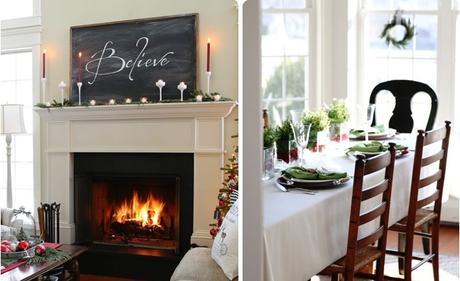 UNA CASA RúSTICA EN NAVIDAD UNA CASA RúSTICA EN NAVIDAD