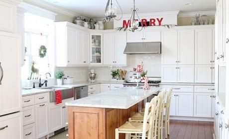 UNA CASA RúSTICA EN NAVIDAD UNA CASA RúSTICA EN NAVIDAD