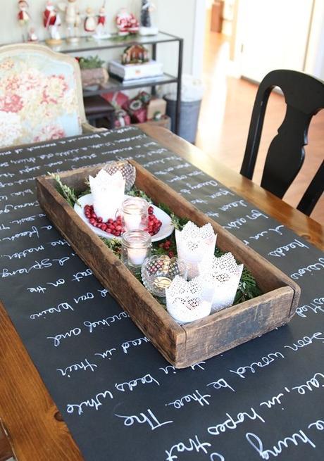 UNA CASA RúSTICA EN NAVIDAD UNA CASA RúSTICA EN NAVIDAD