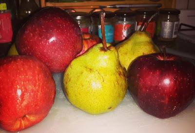 Dulce tentación / Crumble de manzana y peras