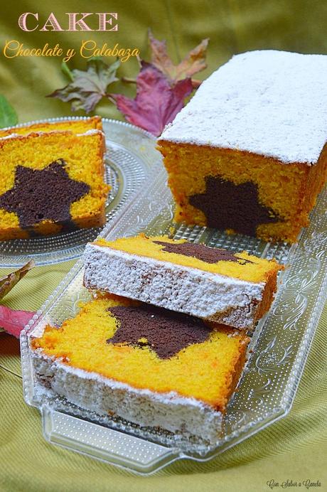 Cake de chocolate y calabaza