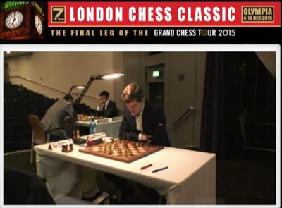 Magnus Carlsen en el “7th London Chess Classic 2015” (I)