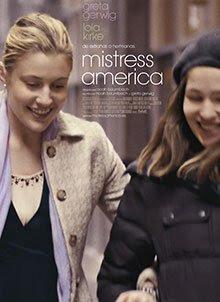 Jóvenes escritoras y el síndrome de la inspiración vampírica (Mistress America)