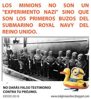 Rumor equivocado de los minions