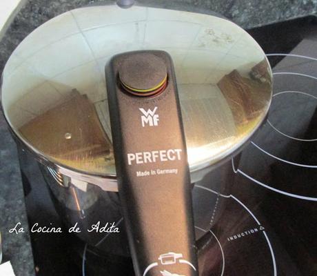 Crema de calabaza, con lemon grass