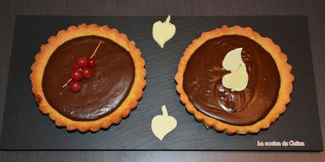 Tartaletas de chocolate