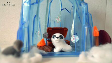 diy navideño diorama: como hacer un pequeño mundo de hielo de una manera facil