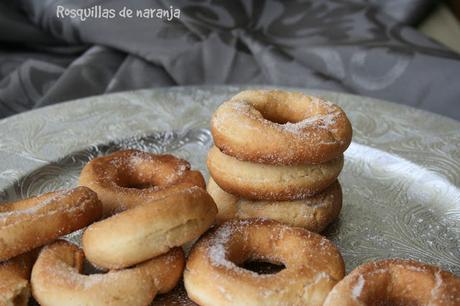 rosquillas, rosquillas de naranja