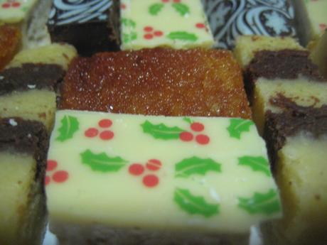 TURRÓN DE CHOCOLATE BLANCO Y NARANJA