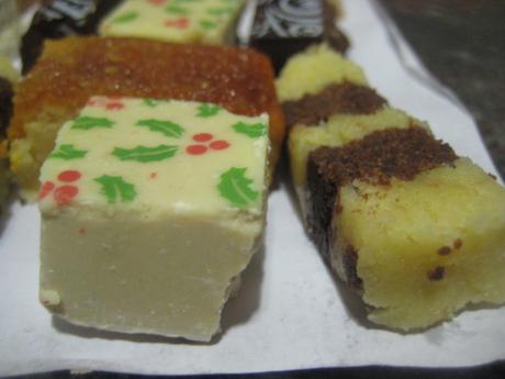 TURRÓN DE CHOCOLATE BLANCO Y NARANJA