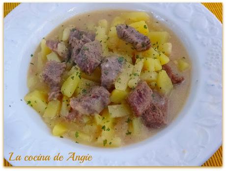 TERNERA GUISADA AL WHISKY (Olla GM)