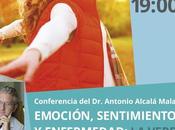 "Emoción, sentimientos enfermedad: verdad está dentro Conferencia. Antonio Alcalá Malavé. Teatro principal Torrox