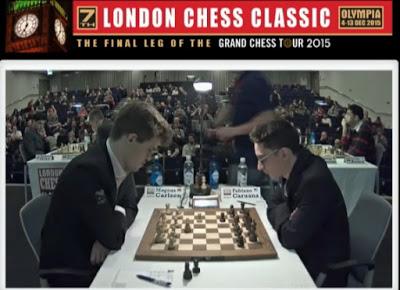 Magnus Carlsen en el “7th London Chess Classic 2015” (II)