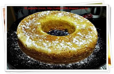 Bizcocho de mandarina