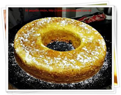 Bizcocho de mandarina