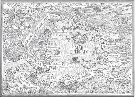 Mapa Medio rey