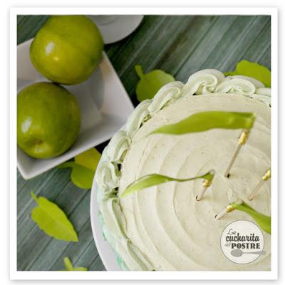 TARTA DE MANZANA VERDE CON DEGRADADO / GREEN APPLE OMBRE CAKE