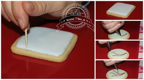 Galletas Decoradas con Glasa Real. Flor del Cerezo y Flor de Azahar