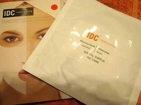 relax, spa, belleza, limpieza facial, mascarilla facial, mascarilla de almendras, idc institute, blog de cosmética, blog solo yo, solo yo, 