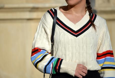 Outfit | Colorful sweater