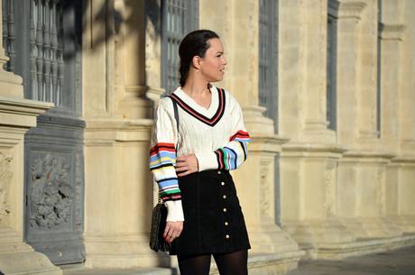 Outfit | Colorful sweater