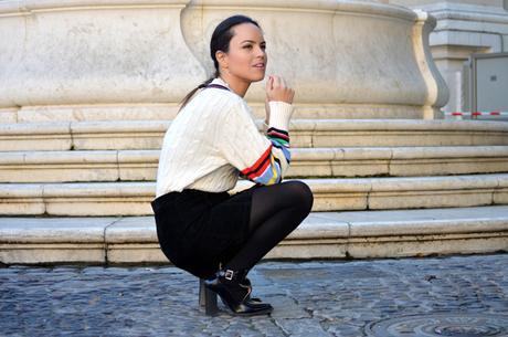 Outfit | Colorful sweater