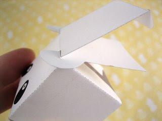 Paper crafts: make a Panda Gift Candy Box tutorial
