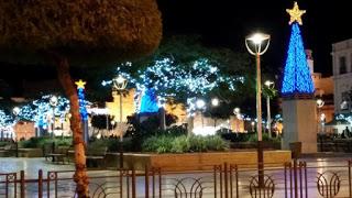 PLaza culturas- Melilla-Navidad-Luces