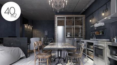 APARTAMENTO DE 40 M2: ALQUILER MASCULINO SINGULAR