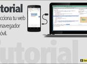 Tutorial: Inspeccionar webs navegador móvil, desde ordenador