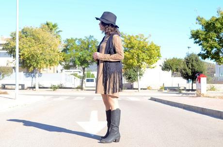 Army green & Fringed vest Army green & Fringed vest (8)