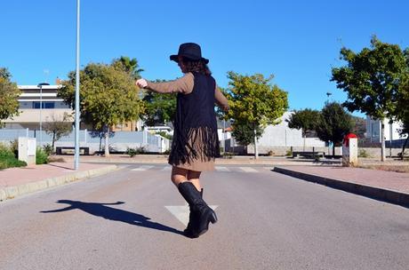 Army green & Fringed vest Army green & Fringed vest (19)