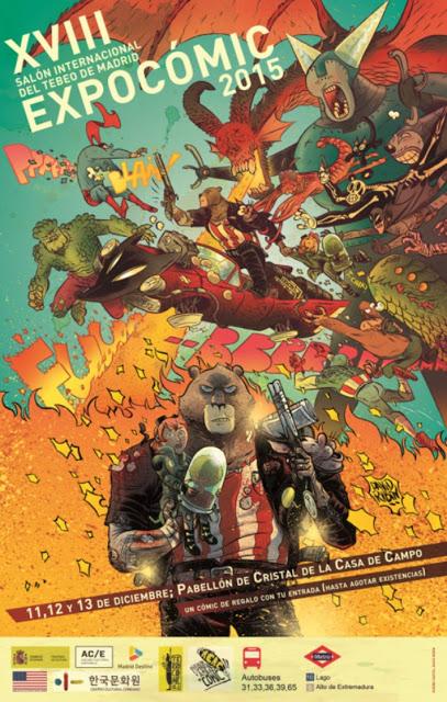 El viernes arranca EXPOCOMIC 2015