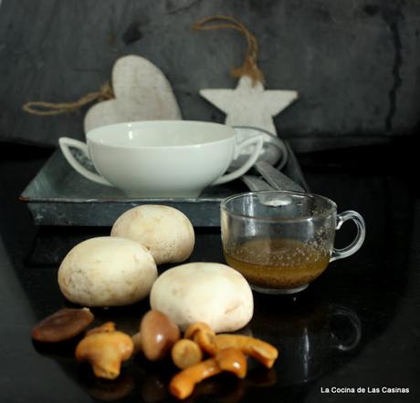 Crema de Setas  con su Aceite de Trufa byJose