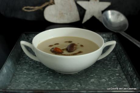 Crema de Setas  con su Aceite de Trufa byJose