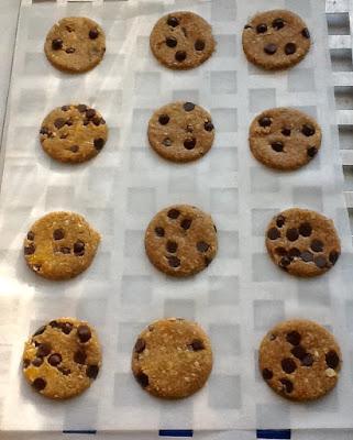 COOKIES DE AVENA Y CHOCOLATE