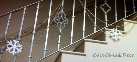 COMO HACER GUIRNALDA DE COPOS DE NIEVE EN CINCO PASOS