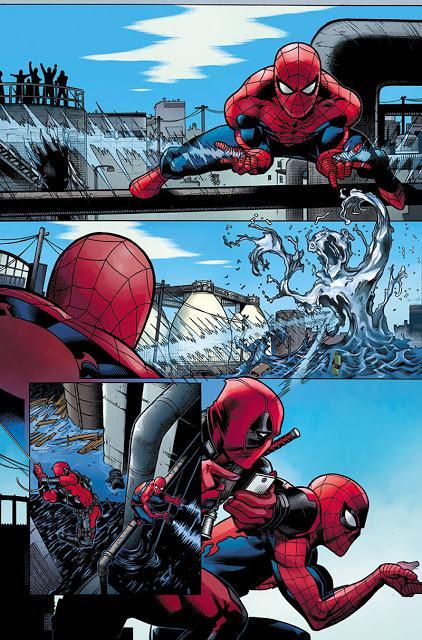Así luce el primer número de Spider-Man/Deadpool
