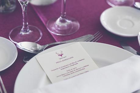 Un día en Finca Aldeallana menu plato boda www.bodasdecuento.com