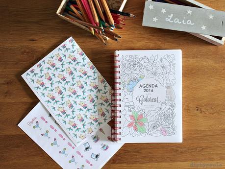 Sorteo Agenda para Colorear 2016 Sorteo Agenda para Colorear 2016