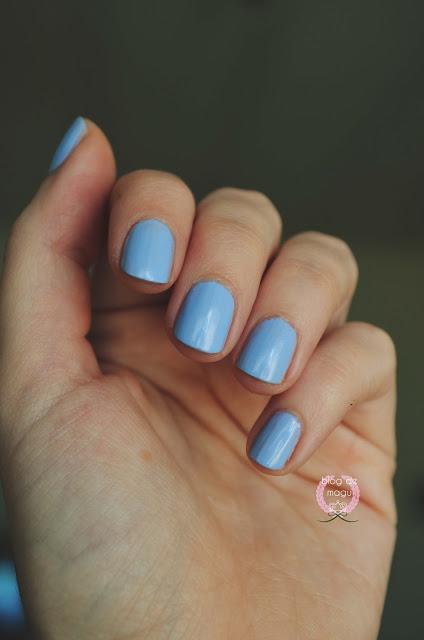 ♔ Manimonday - Celeste siempre celeste / Nail Art - de estreno ❀