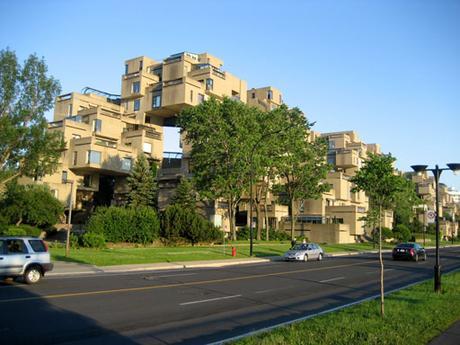 Habitat 6  en Montreal, por Moshe Safdie