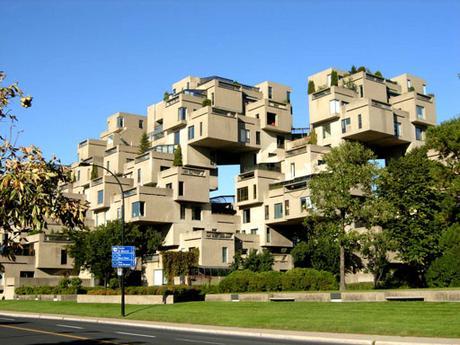 Habitat 6  en Montreal, por Moshe Safdie