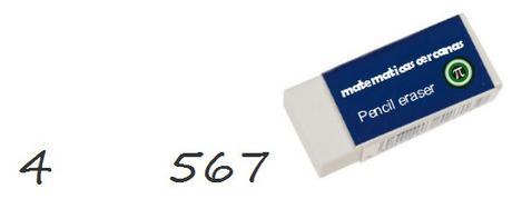 Permíteme que escriba un número “borrable” … borrable6