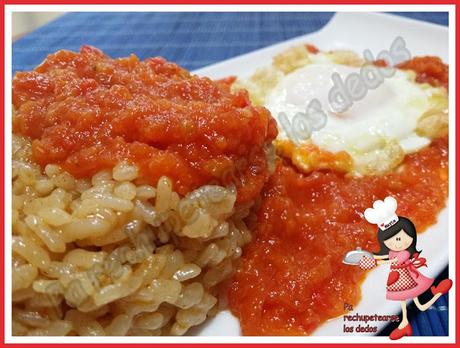 * Arroz a la cubana en Olla GM-E