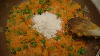 CROQUETAS DE CALABAZA Y GUISANTES (Pesadilla antes de Navidad)