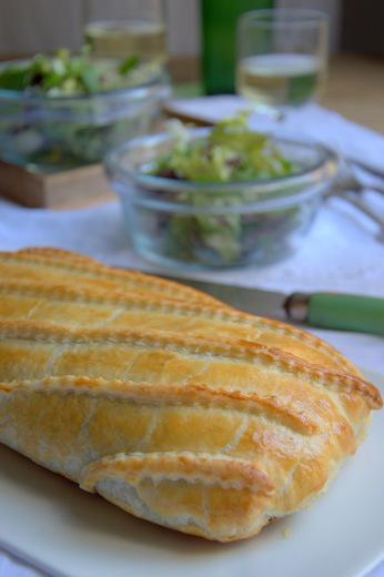 Salmón hojaldrado con espinacas y queso crema lacucharazul_hojaldre_salmón_8