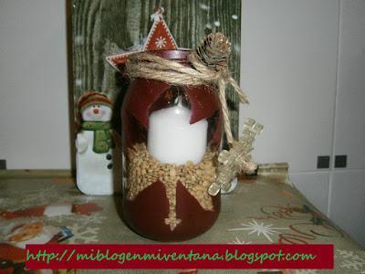 Deco-ideas Navidad: portavelas inspirado. Deco-ideas Navidad: portavelas inspirado.